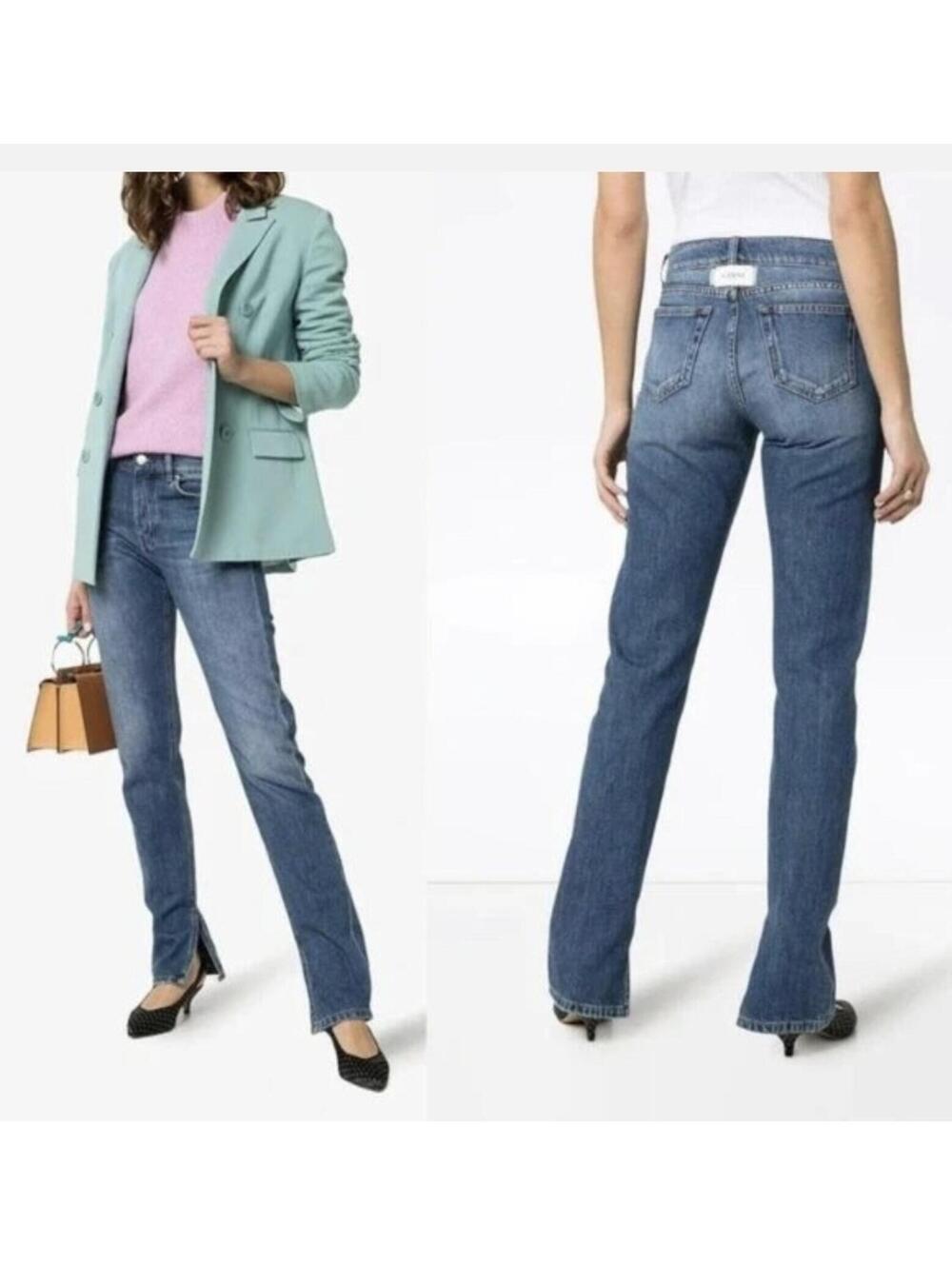 GANNI Sheldon Slit Hem jeans size 26